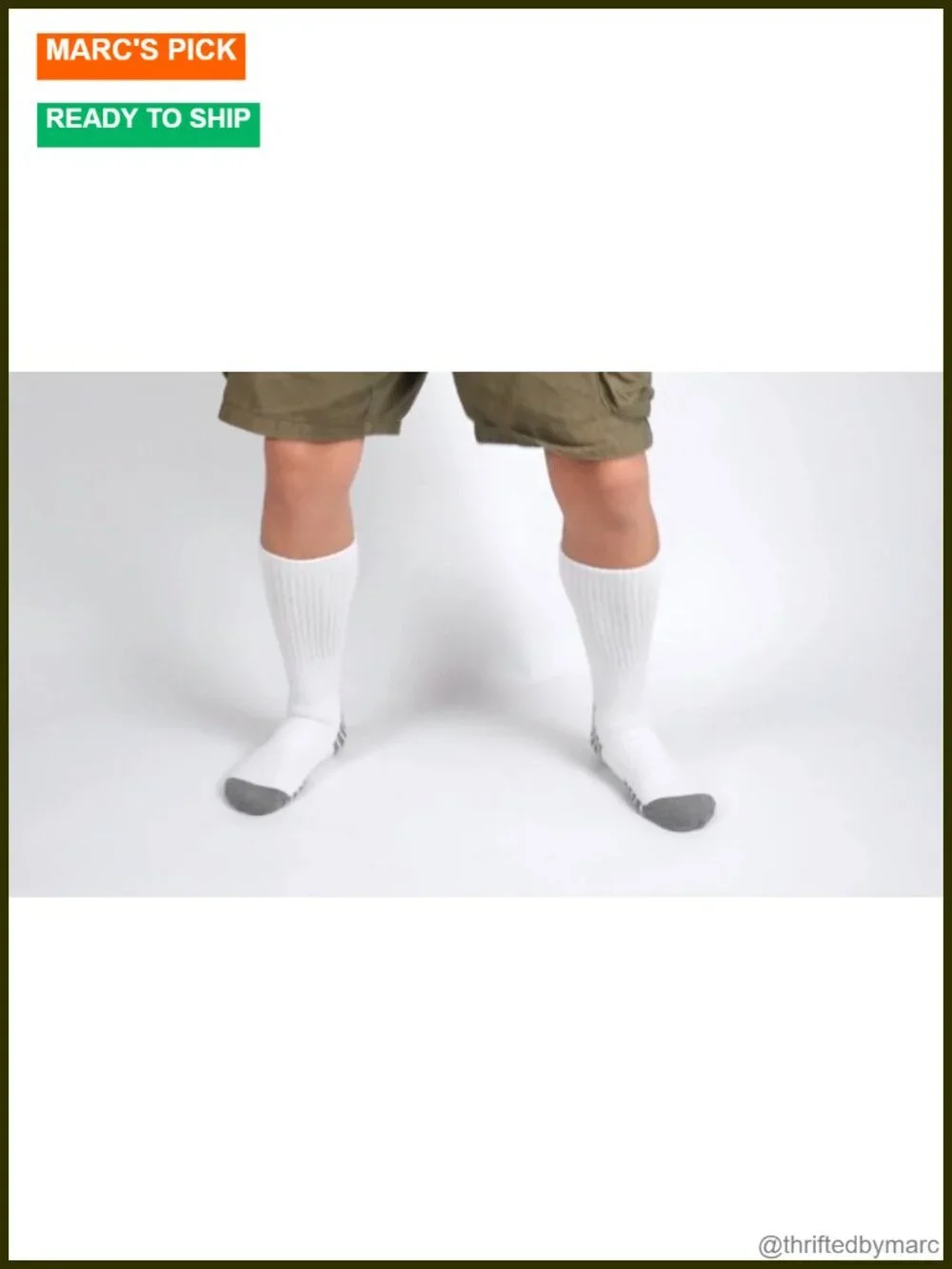 Athletic Socks Crew Heavy Cushion Moisture Wicking Cotton Blend Arch Support